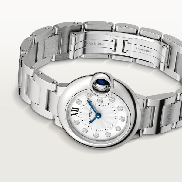 Cartier BALLON BLEU Diamanten Dial 28mm