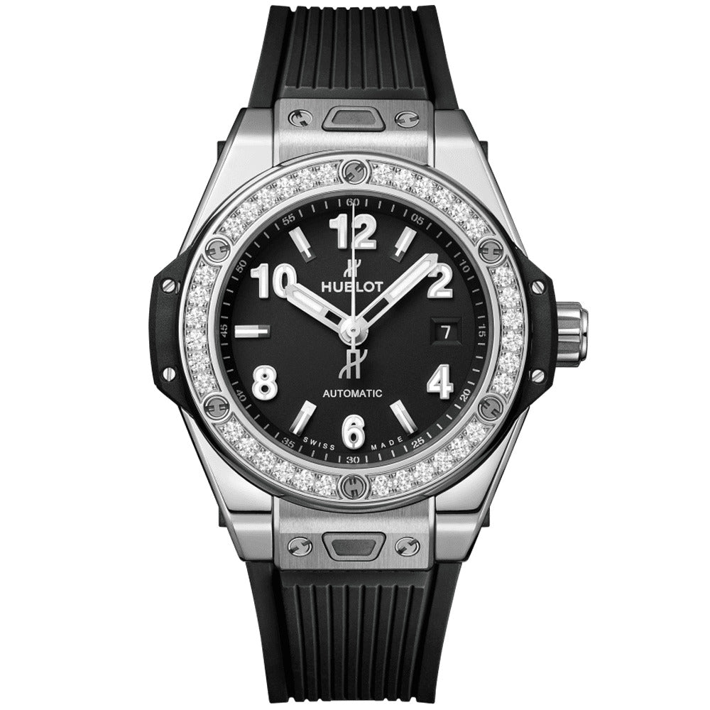 Hublot Big Bang One Click Edelstahl Diamanten 33mm
