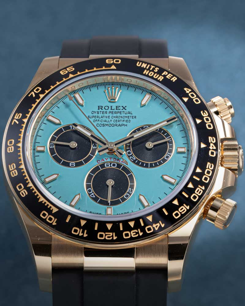 Rolex Cosmograph Daytona Turquoise Blaues Zifferblatt 40 mm -0014