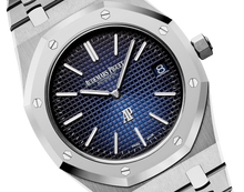 Audemars Piguet ROYAL OAK “JUMBO” Smoked Blaues Zifferblatt 39mm