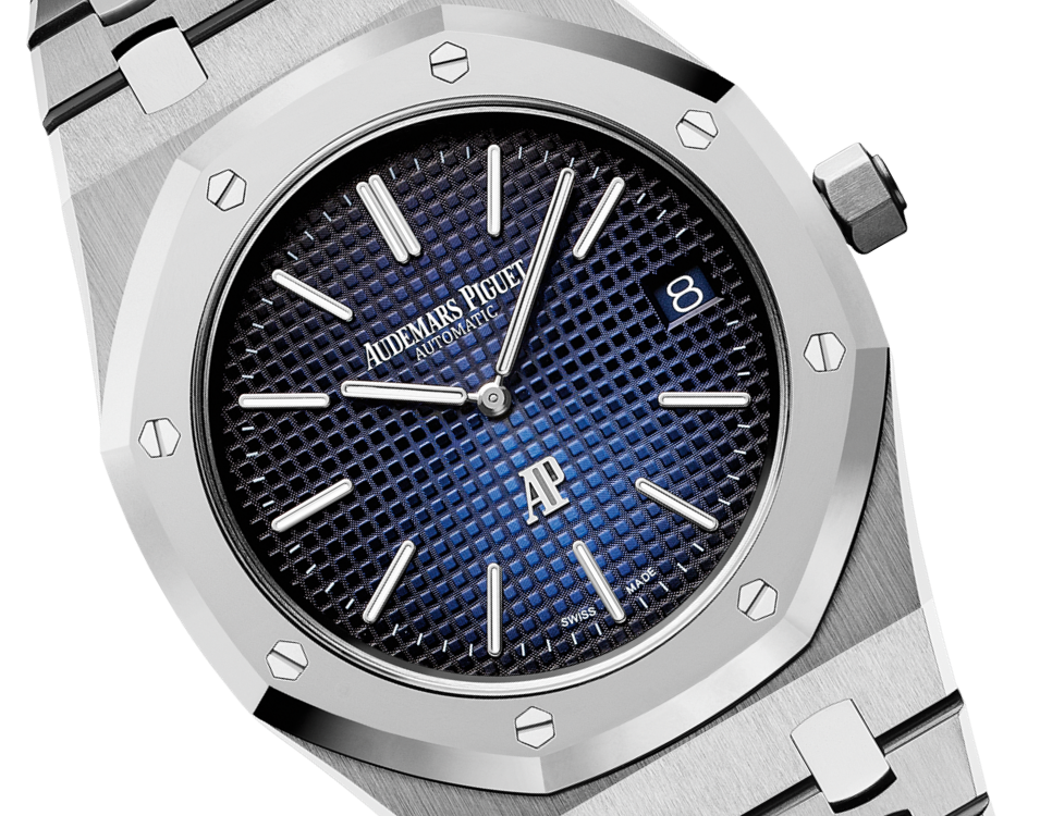 Audemars Piguet ROYAL OAK “JUMBO” Smoked Blaues Zifferblatt 39mm