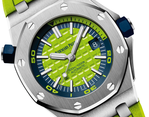 Audemars Piguet OFFSHORE DIVER Grünes Zifferblatt 42mm