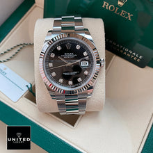 Rolex Datejust 41 Black Diamanten Dial