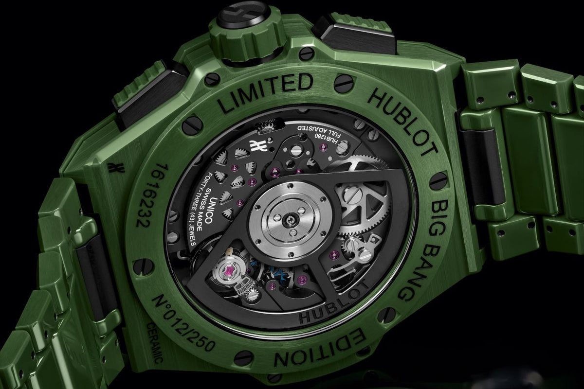 Hublot Big Bang INTEGRATED GREEN Keramik