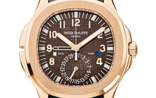 Patek Philippe Aquanaut Travel Time, 18k Roségold, 40,8mm
