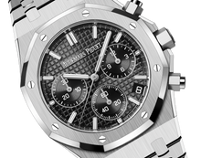 Audemars Piguet ROYAL OAK Schwarzes Zifferblatt CHRONOGRAPH 41mm