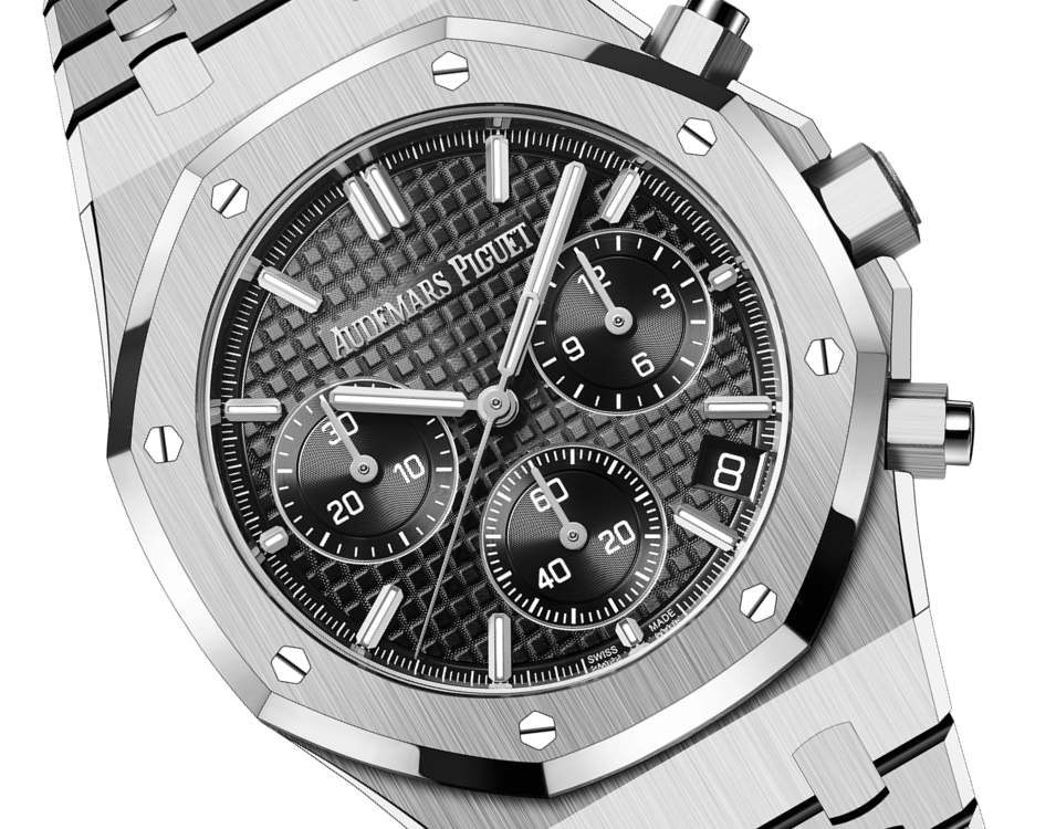 Audemars Piguet ROYAL OAK Schwarzes Zifferblatt CHRONOGRAPH 41mm
