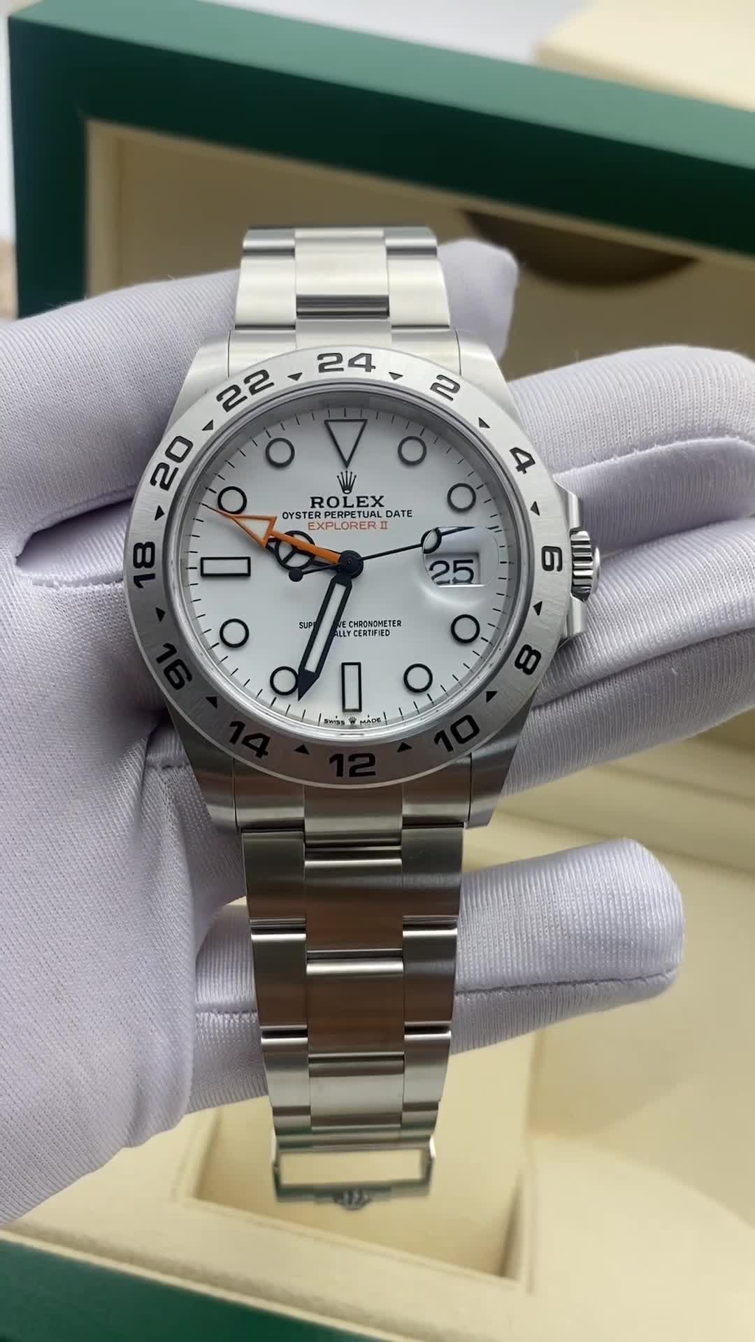 Rolex Oyster Perpetual Explorer II Series