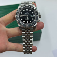 Rolex GMT Master ll Automatic Schwarzes Zifferblatt Jubilee Bracelet Edelstahl M126710GRNR-0003