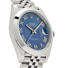 Rolex Datejust 41 Edelstahl Blue Roman Dial Jubilee Bracelet