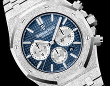 Audemars Piguet ROYAL OAK FROSTED GOLD CHRONOGRAPH Blaues Zifferblatt 41mm