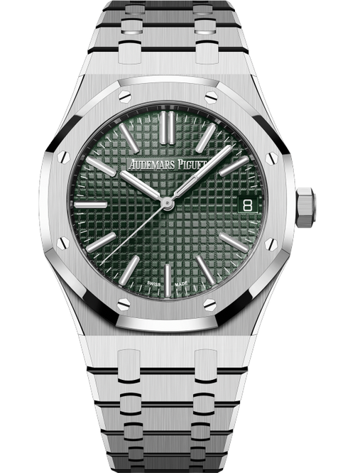 Audemars Piguet ROYAL OAK Khaki Grünes Zifferblatt 41mm