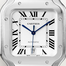 Cartier Santos de Cartier Large model Silvered opaline dial 39.8 mm
