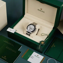 Rolex Daytona PANDA Weißes Zifferblatt 40mm -0001