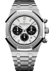 Audemars Piguet ROYAL OAK PANDA Weißes Zifferblatt CHRONOGRAPH 41mm