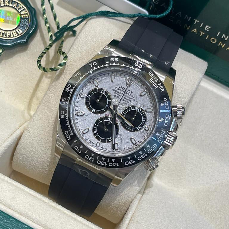 Rolex Cosmograph Daytona Weißgold Meteorite Replica
