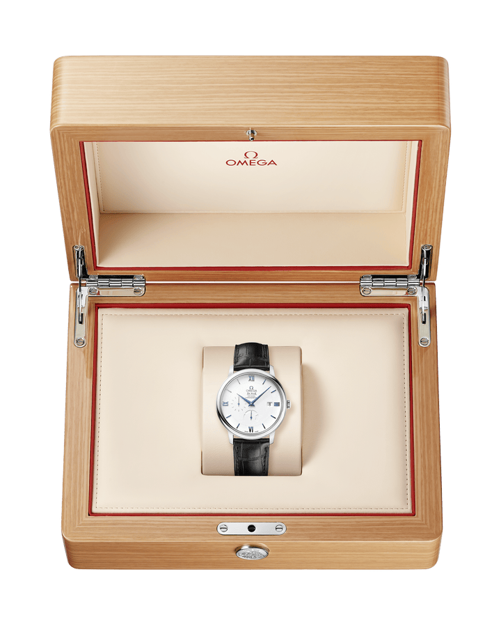 Omega De Ville Prestige Co-Axial 39.5 Power Reserve Weißgold / White