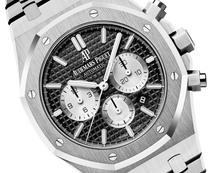 Audemars Piguet ROYAL OAK PANDA Schwarzes Zifferblatt CHRONOGRAPH 41mm
