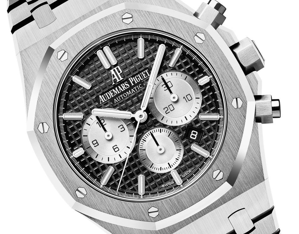 Audemars Piguet ROYAL OAK PANDA Schwarzes Zifferblatt CHRONOGRAPH 41mm