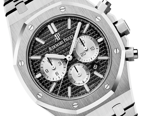 Audemars Piguet ROYAL OAK PANDA Schwarzes Zifferblatt CHRONOGRAPH 41mm