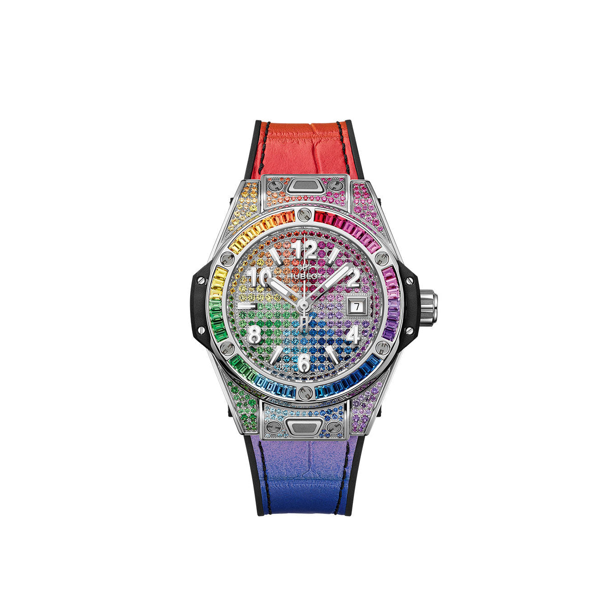 Hublot Big Bang ONE CLICK Edelstahl RAINBOW