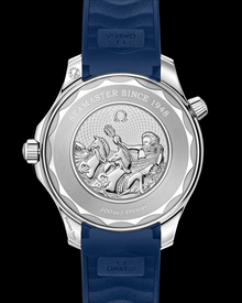 Omega Seamaster Series 300m diving 42mm, Edelstahl case with Kautschukarmband