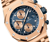 Audemars Piguet OFFSHORE Pink Gold Blaues Zifferblatt CHRONOGRAPH 42mm