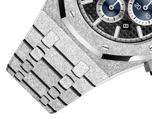 Audemars Piguet ROYAL OAK FROSTED CHRONOGRAPH Schwarzes Zifferblatt 41mm