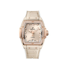 Hublot Spirit of Big Bang BEIGE Keramik KING GOLD Diamanten
