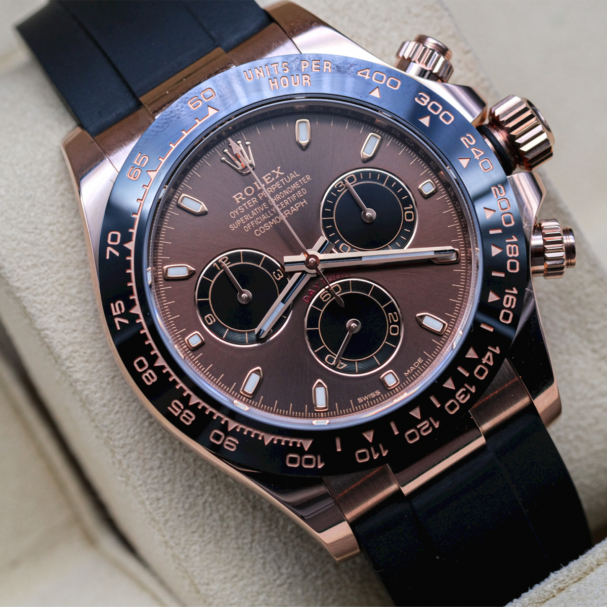 Rolex Cosmograph Daytona Roségold Oysterflex M
