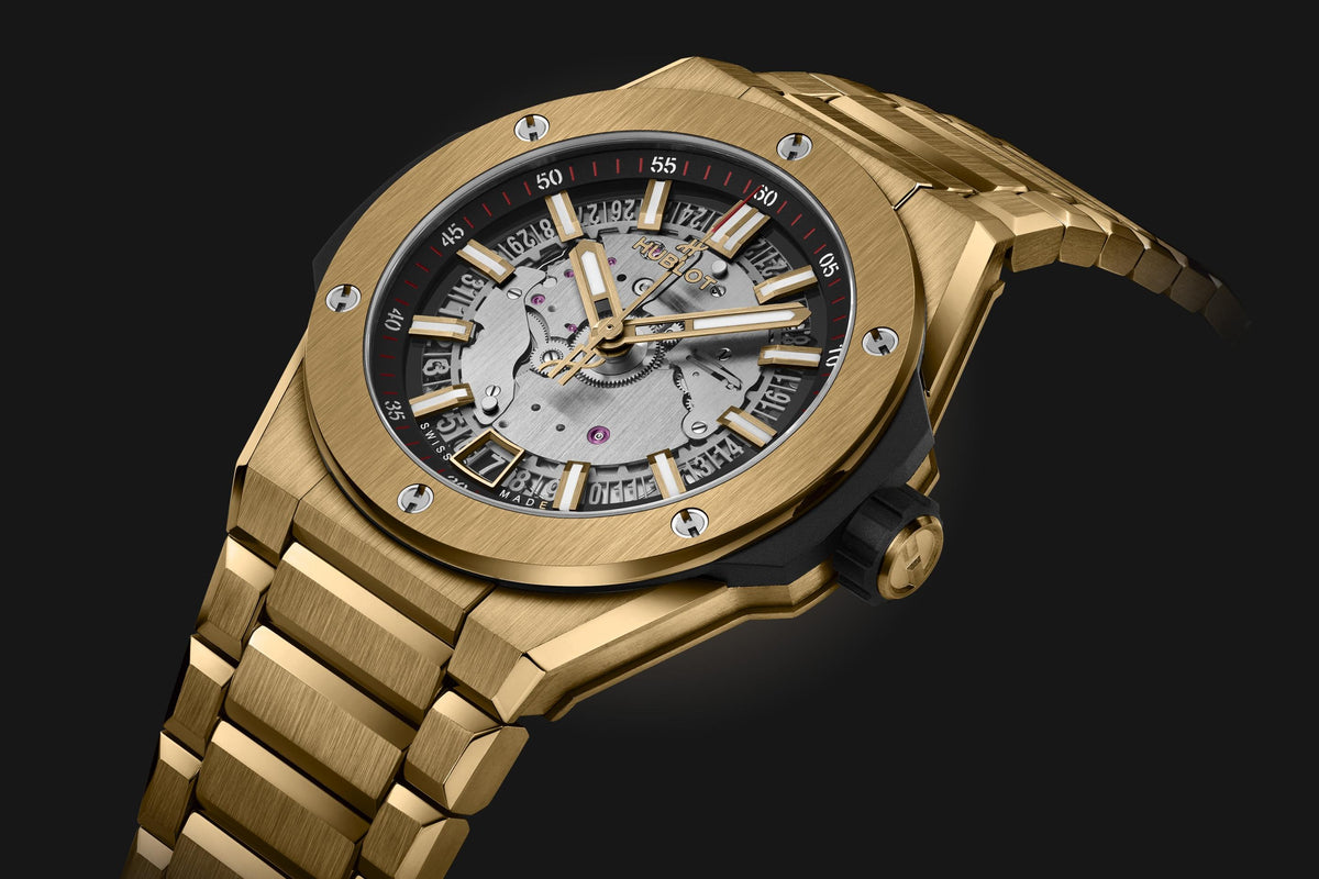 Hublot Big Bang INTEGRATED TIME ONLY Gelbgold
