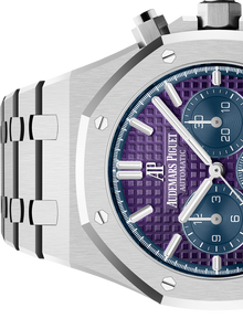 Audemars Piguet ROYAL OAK Plum purple dial CHRONOGRAPH 41mm