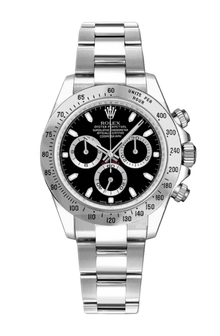 Rolex Dayton Schwarzes Zifferblatt 40mm -0015