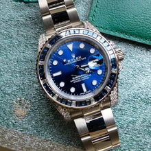 Rolex Submariner Date 18K Weißgold Diamanten SABR