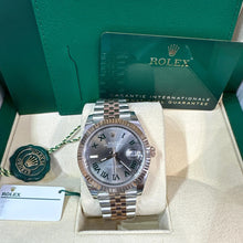 Rolex Datejust 41 Edelstahl and Roségold Wimbledon Grünes Zifferblatt Jubilee