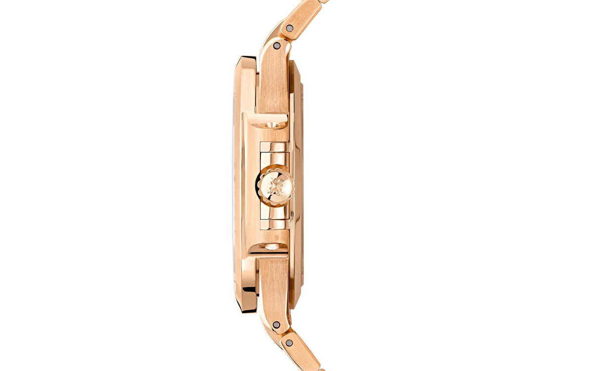 Patek Philippe Nautilus Ladies Automatic , 18k Roségold and Diamanten, 35,2mm