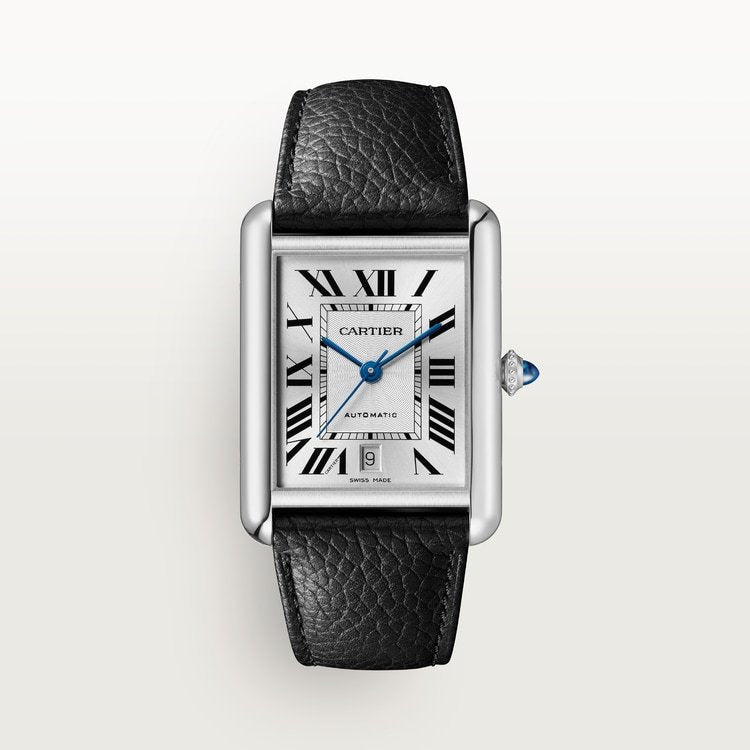 Cartier Tank Must Extra-large model Silvered flinqué dial 41 mm