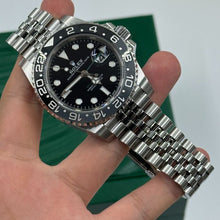 Rolex GMT Master ll Automatic Schwarzes Zifferblatt Jubilee Bracelet Edelstahl M126710GRNR-0003