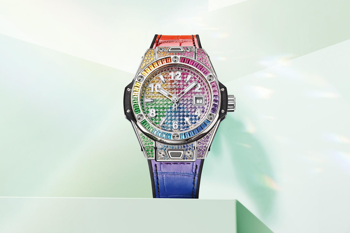 Hublot Big Bang ONE CLICK Edelstahl RAINBOW