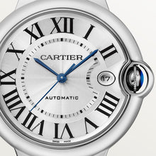 Cartier Ballon Bleu de Cartier Silvered guilloché dial 40 mm