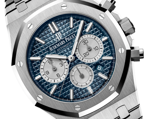 Audemars Piguet ROYAL OAK Blaues Zifferblatt CHRONOGRAPH 41mm