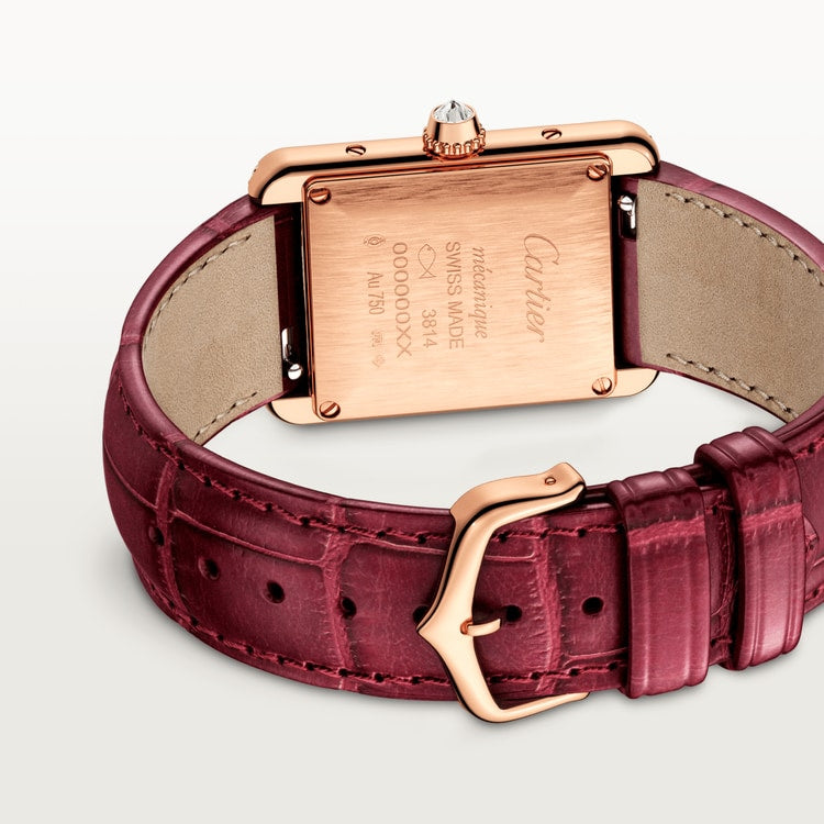 Cartier TANK LOUIS Roségold Diamanten 22mm