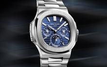 Patek Philippe Nautilus Perpetual Calendar , 18k Weißgold, 40mm