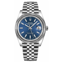 Rolex Datejust 41 Blaues Zifferblatt -0002