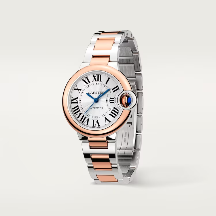 Cartier BALLON BLEU Roségold Mix 33mm