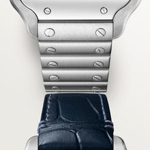 Cartier Santos de Cartier Medium model Graduated Blaues Zifferblatt 35.1 mm