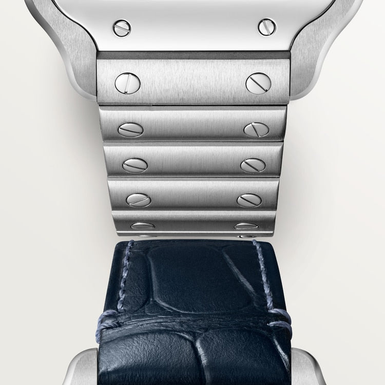 Cartier Santos de Cartier Medium model Graduated Blaues Zifferblatt 35.1 mm