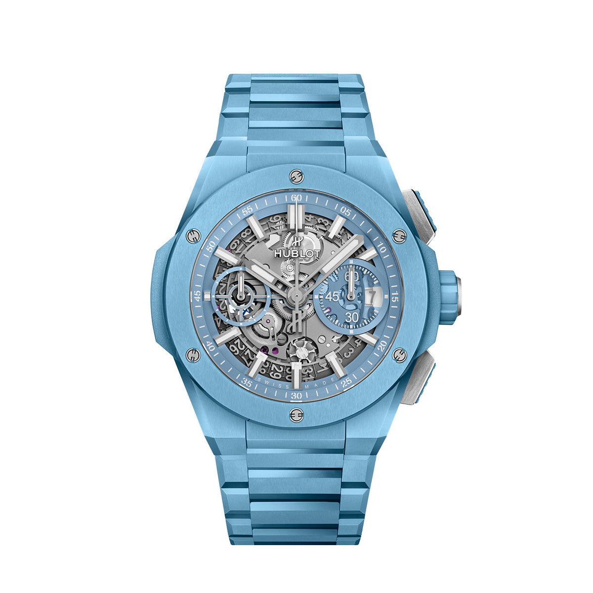 Hublot Big Bang INTEGRATED SKY BLUE Keramik