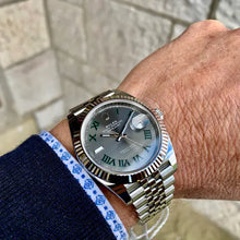 Rolex DATEJUST 41 Oyster, 41 mm, Oystersteel and Weißgold