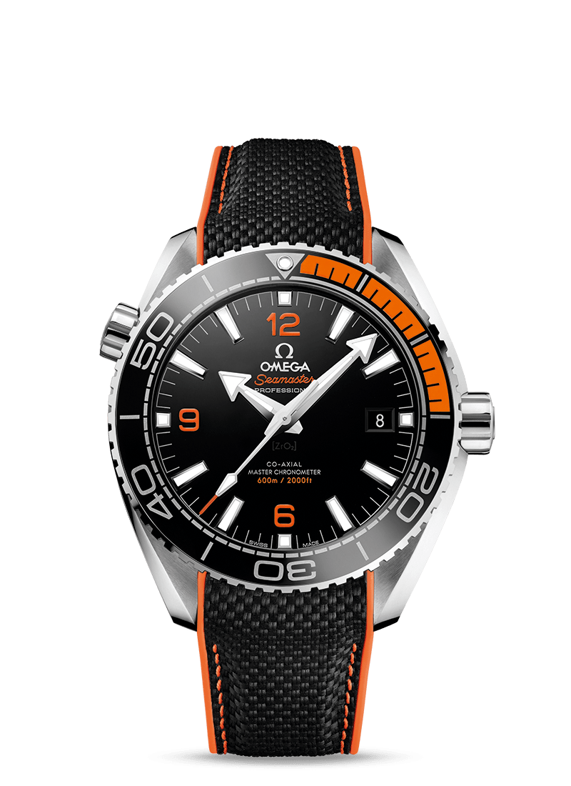 Omega PLANET OCEAN 600M Black / Orange 43.5mm
